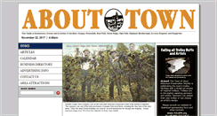Desktop Screenshot of abouttown.us
